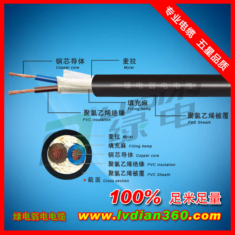 RVV+ 聚氯乙烯護(hù)套線